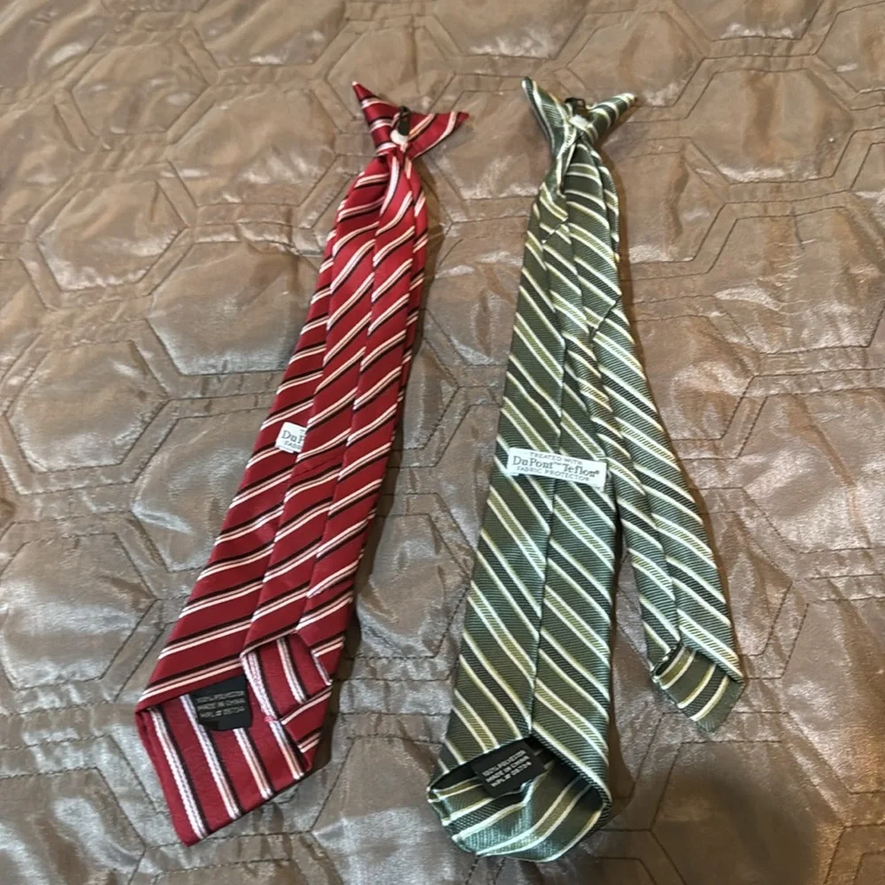 Boys ties x 2
